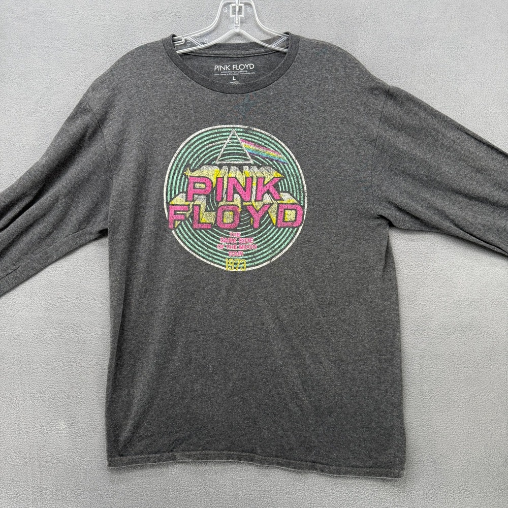 Pink Floyd T-Shirt  Dark Side of the Moon 1973 Tour Long Sleeve Graphic Large - Picture 5 of 8